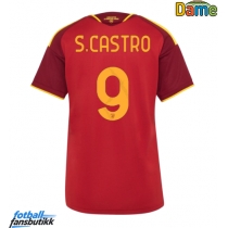 AS Roma Santiago Castro #9 Hjemmedrakt Dame 2026-27 Kortermet